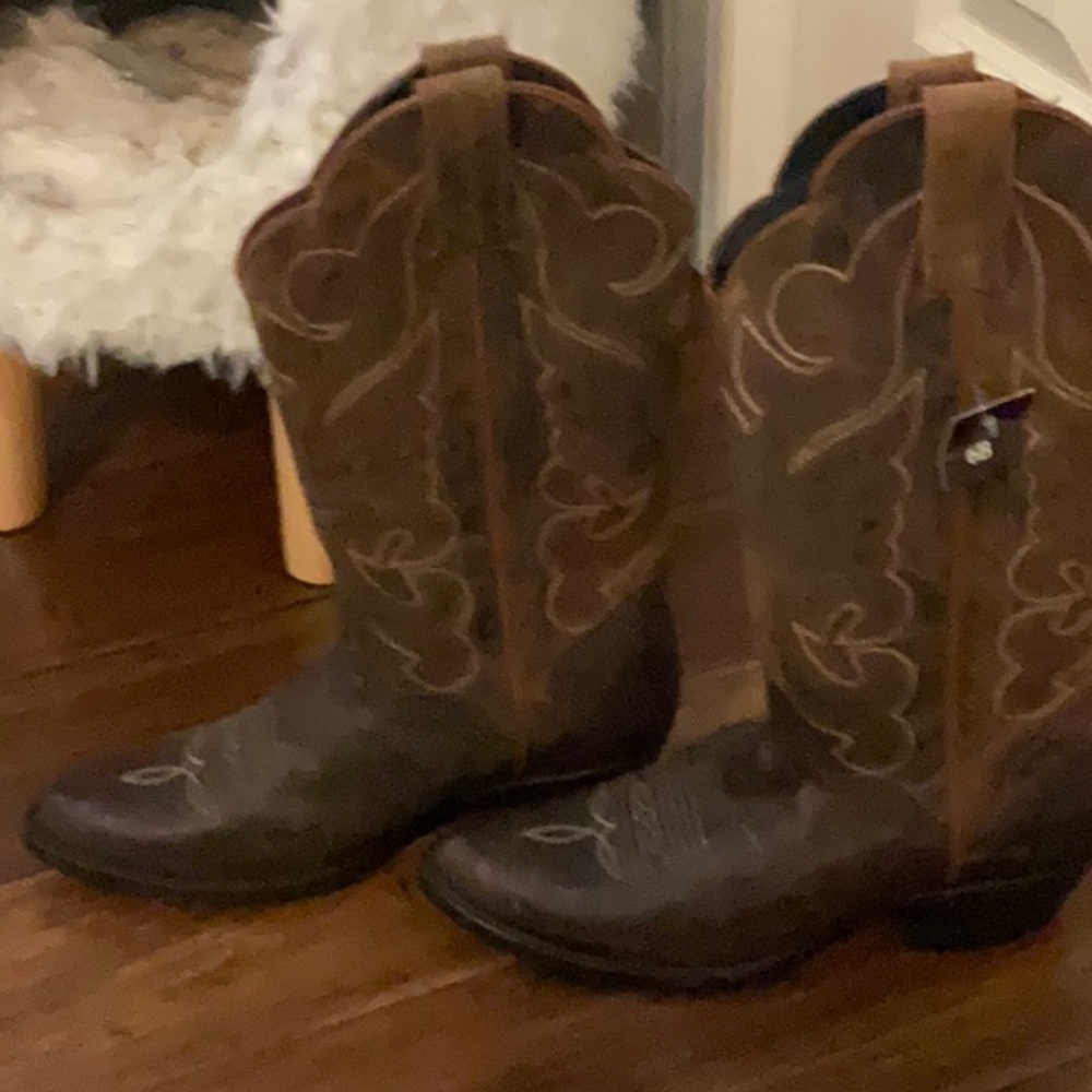 Brown Western Cowboy Boots